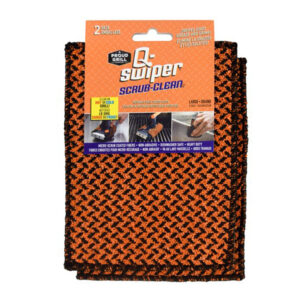 Q-Swiper Scrub-Clean Grill Cleaning Cloth - 2 Pack