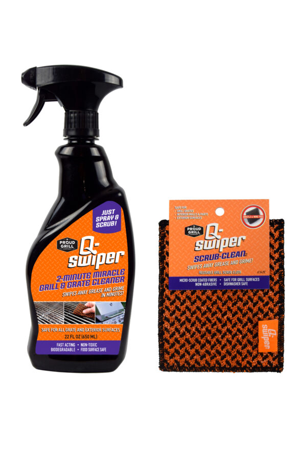 Q-SWIPER 2-MINUTE MIRACLE GRILL & GRATE CLEANER