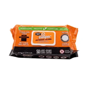 Q-Swiper Exterior-Clean Moist Grill Cloths - 50 ct